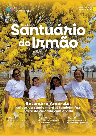 Capa de Revista Santuário — Setembro 2026
